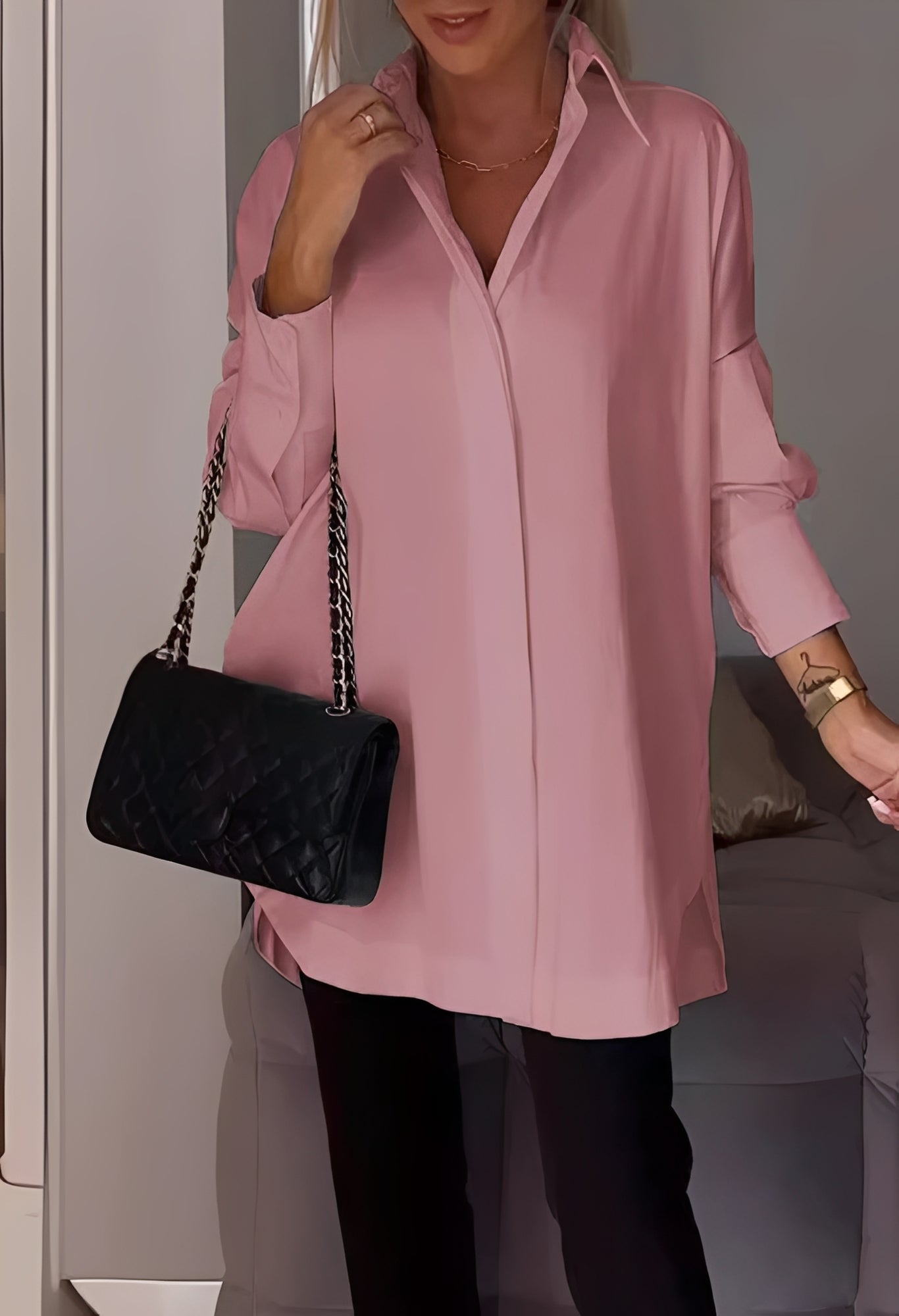 Lauren - Fashionable Long-Sleeved Shirt