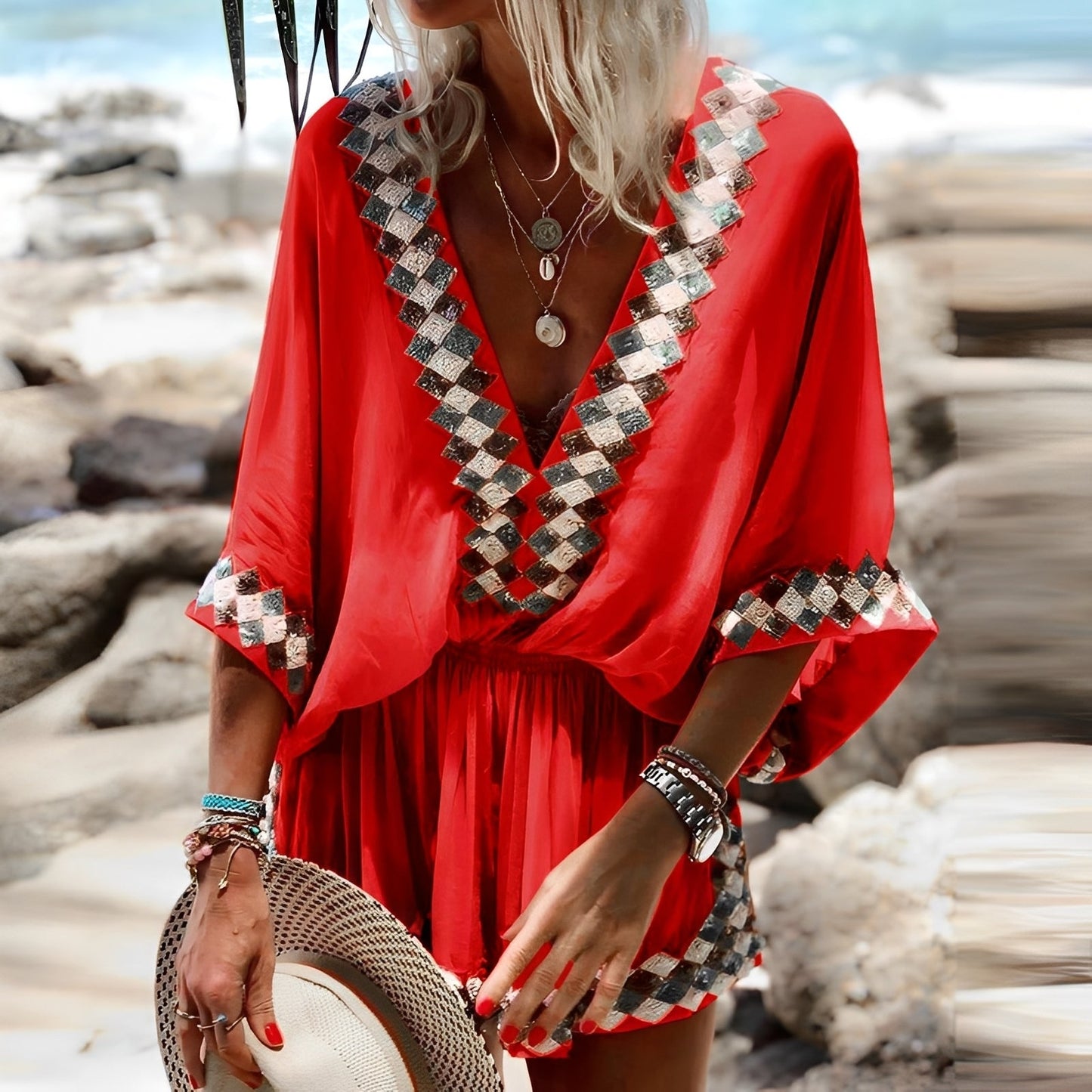 Jenn - Stylish Bohemian Romper