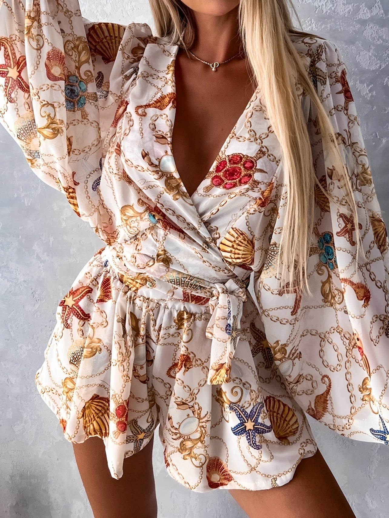 Marianne - Fashionable Long Sleeve Rompers