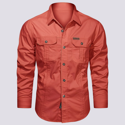 Franklin - Casual Long-sleeved Shirt