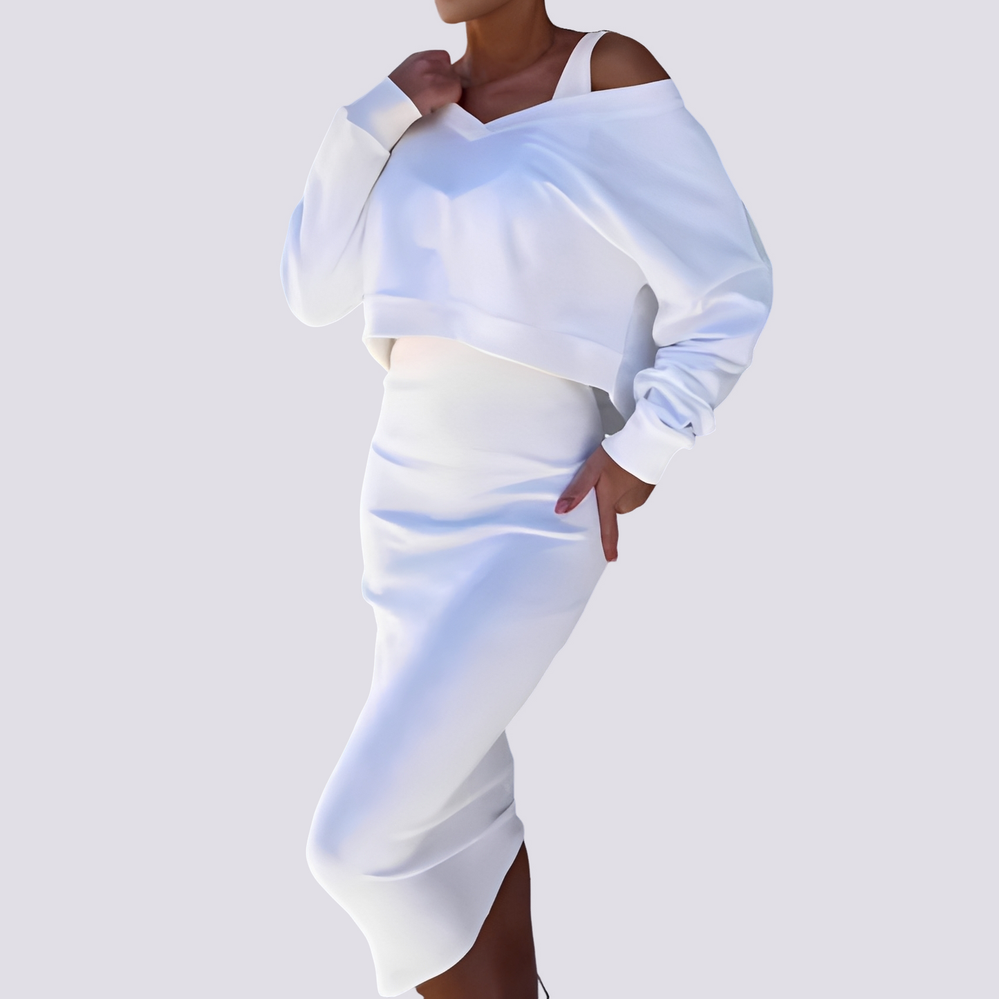 Elsie - Stylish Two-Piece Dress Set