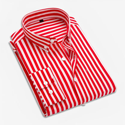 Edward - Long Sleeve Striped Shirt