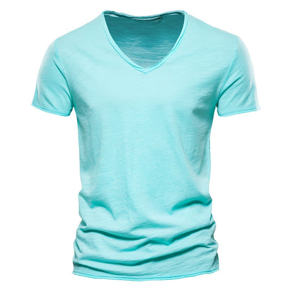 Norton - Comfy V-neck T-shirt