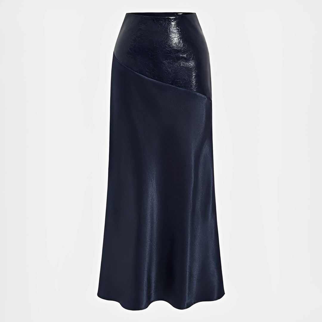 Viviana - Elegant Glossy Skirt