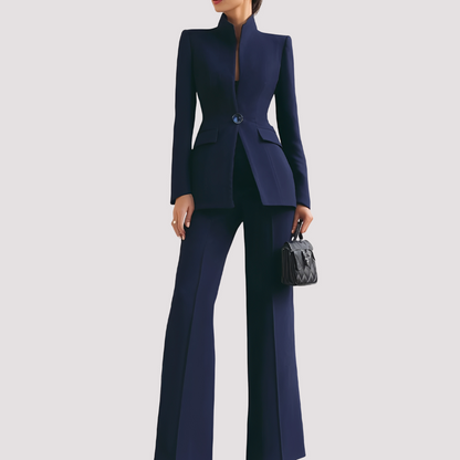Jean - Stylish Suit Set with Single Button