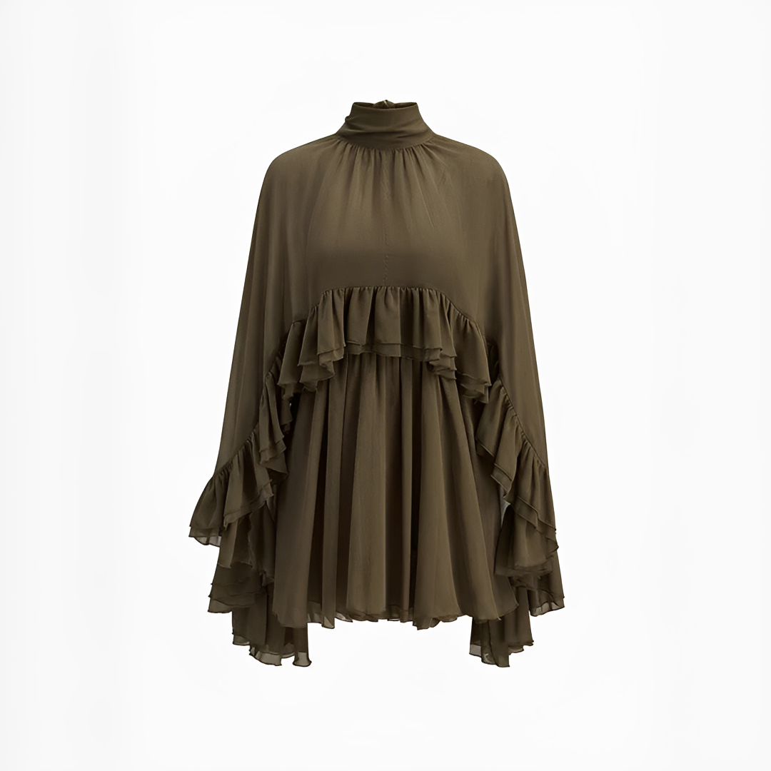 Zhuchin - Elegant dress with ruffles