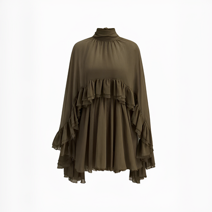 Zhuchin - Elegant dress with ruffles