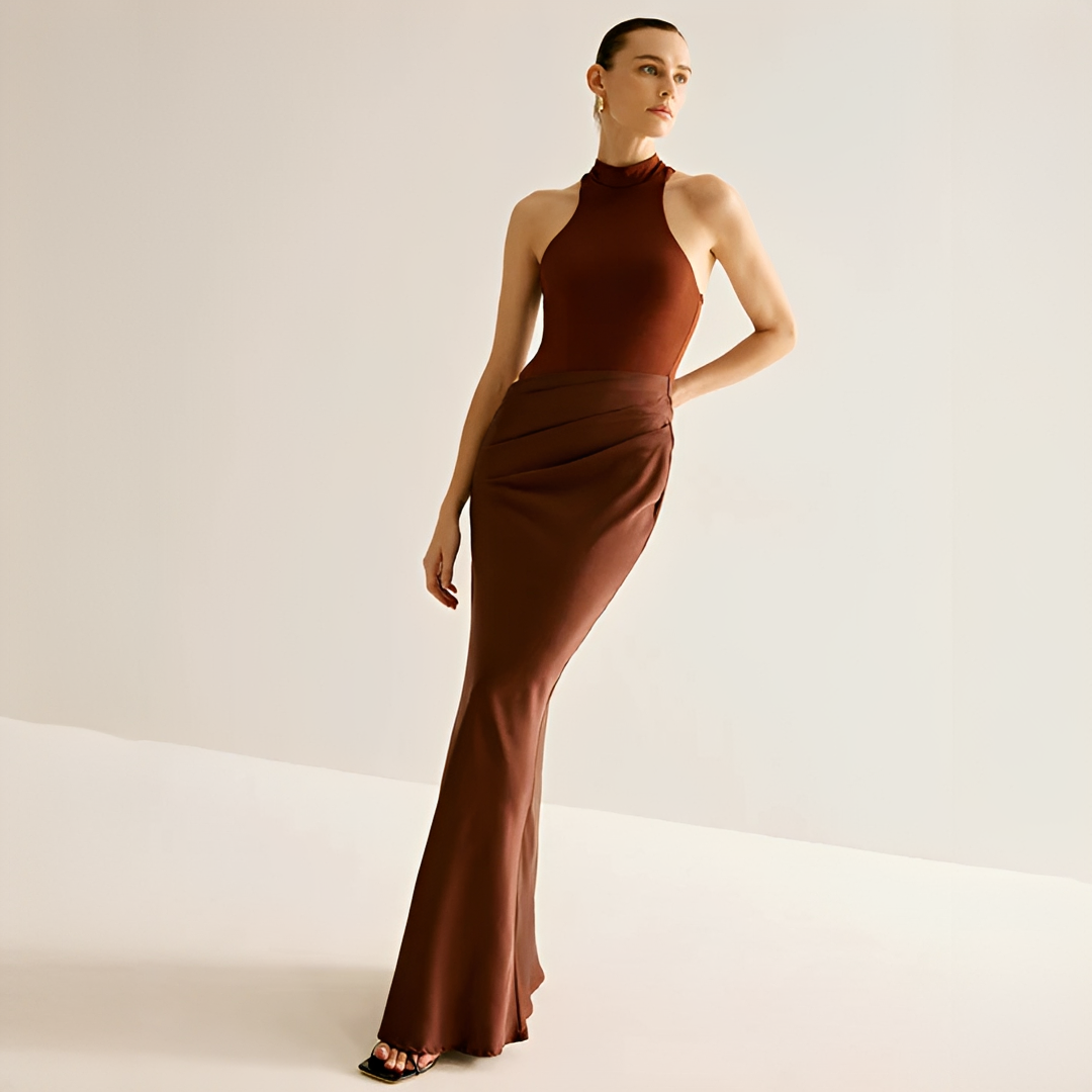 Shyanne - Fashionable Slim Maxi Dress