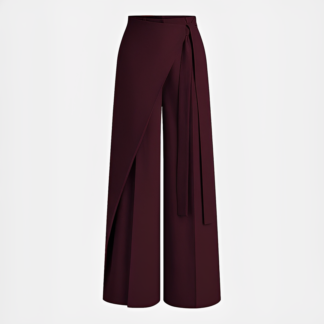 Leilani - Asymmetrical wide-leg trousers