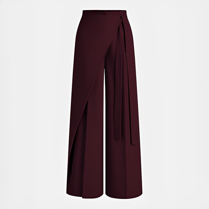 Leilani - Asymmetrical wide-leg trousers