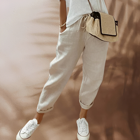 Johanna - Chic and casual women's summer trousers