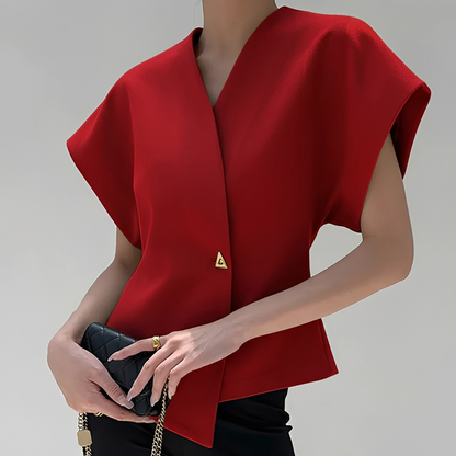 Ariella - Fashionable V-neck top