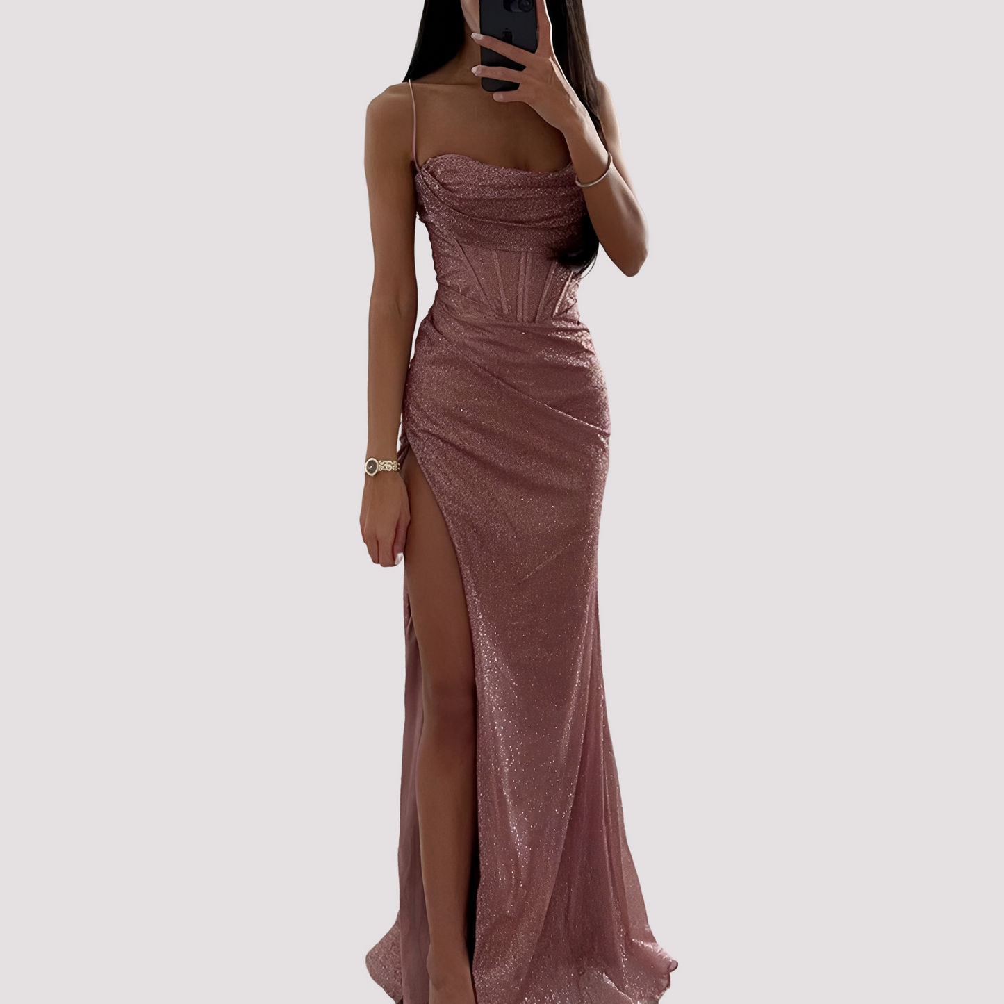 Bonnie - Stylish Maxi Dress with Slit