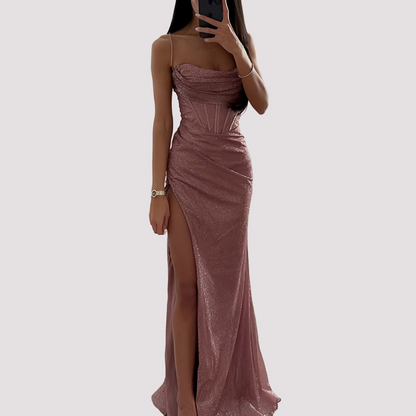 Bonnie - Stylish Maxi Dress with Slit