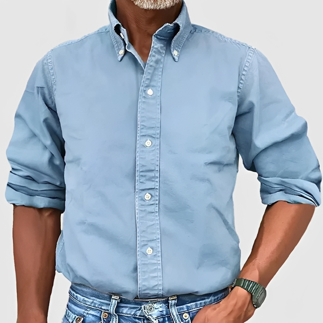 Edmond - Men's classic long-sleeve shirt