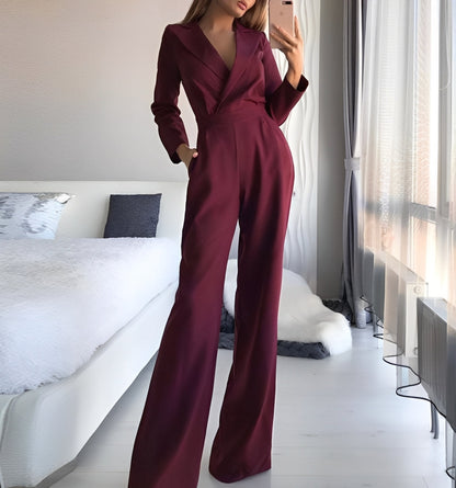 Emilie - Chic Long Sleeve Jumpsuit