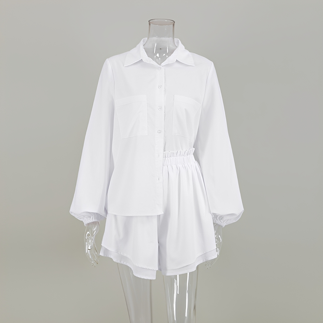 Larnie - Stylish top and shorts set