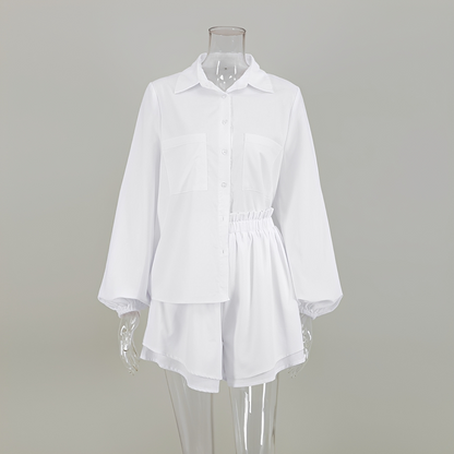 Larnie - Stylish top and shorts set