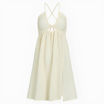 Edna - Chic Halter Midi Dress