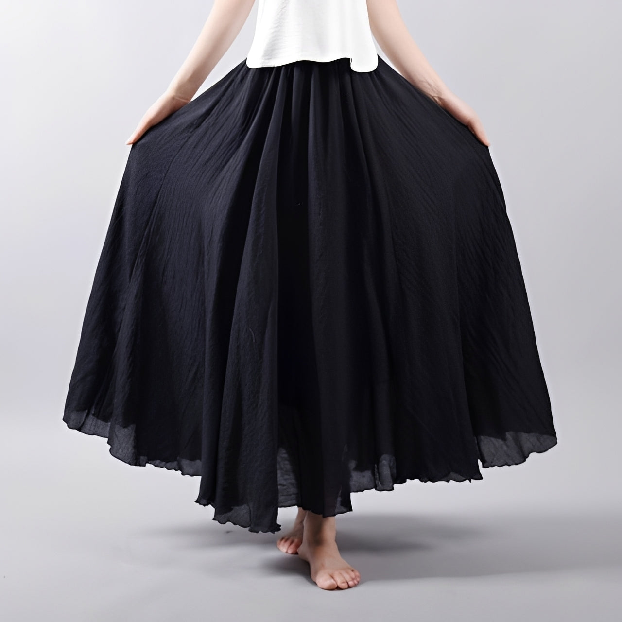 Alina - Bohemian Style Long Skirt