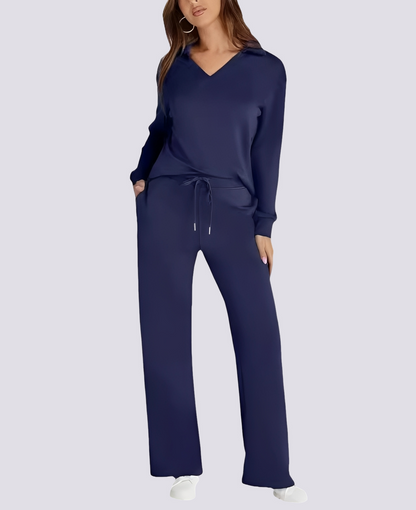 Bella - Comfortable V-neck Stretch Set
