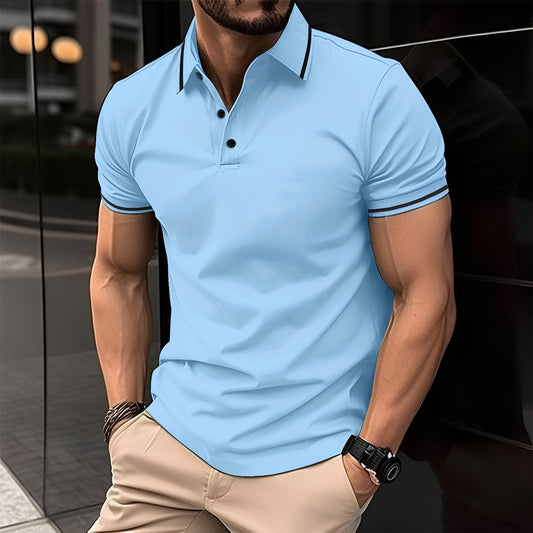 Frank - Trendy Lapel Polo Shirt