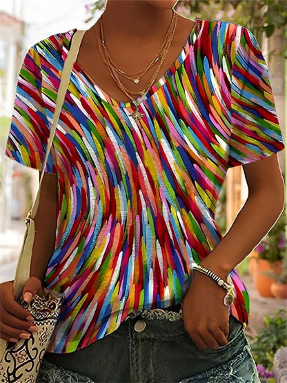 Alice - Chic Printed Shirt