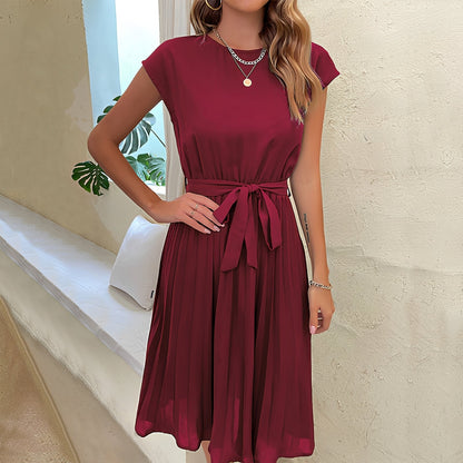 Aimee - Stylish Pleated Dress