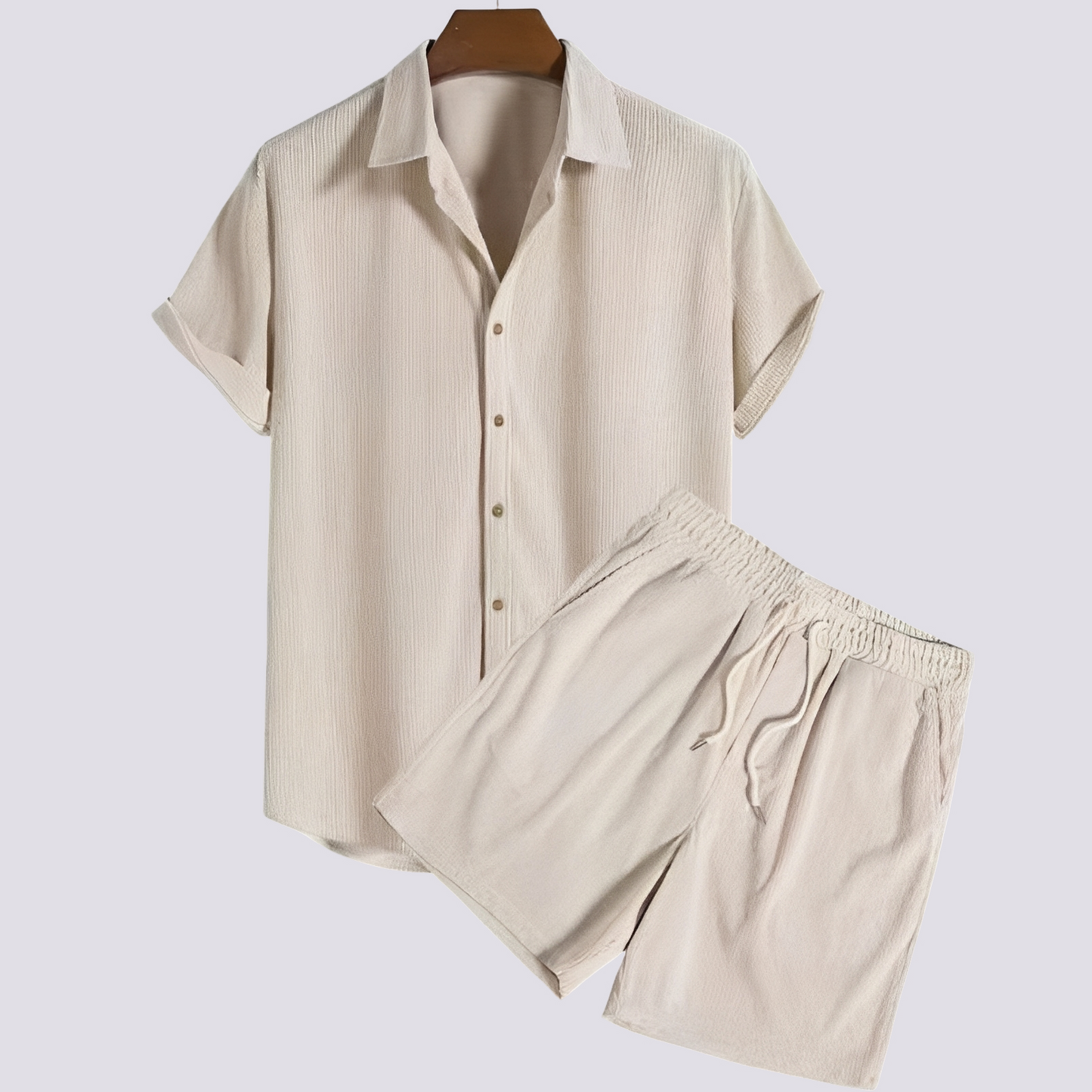 Alfred - Casual Beachwear Ensemble