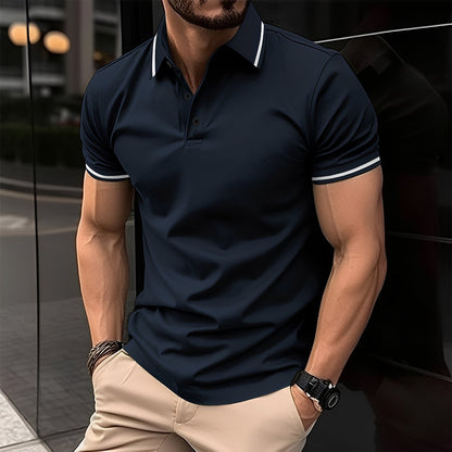 Frank - Trendy Lapel Polo Shirt