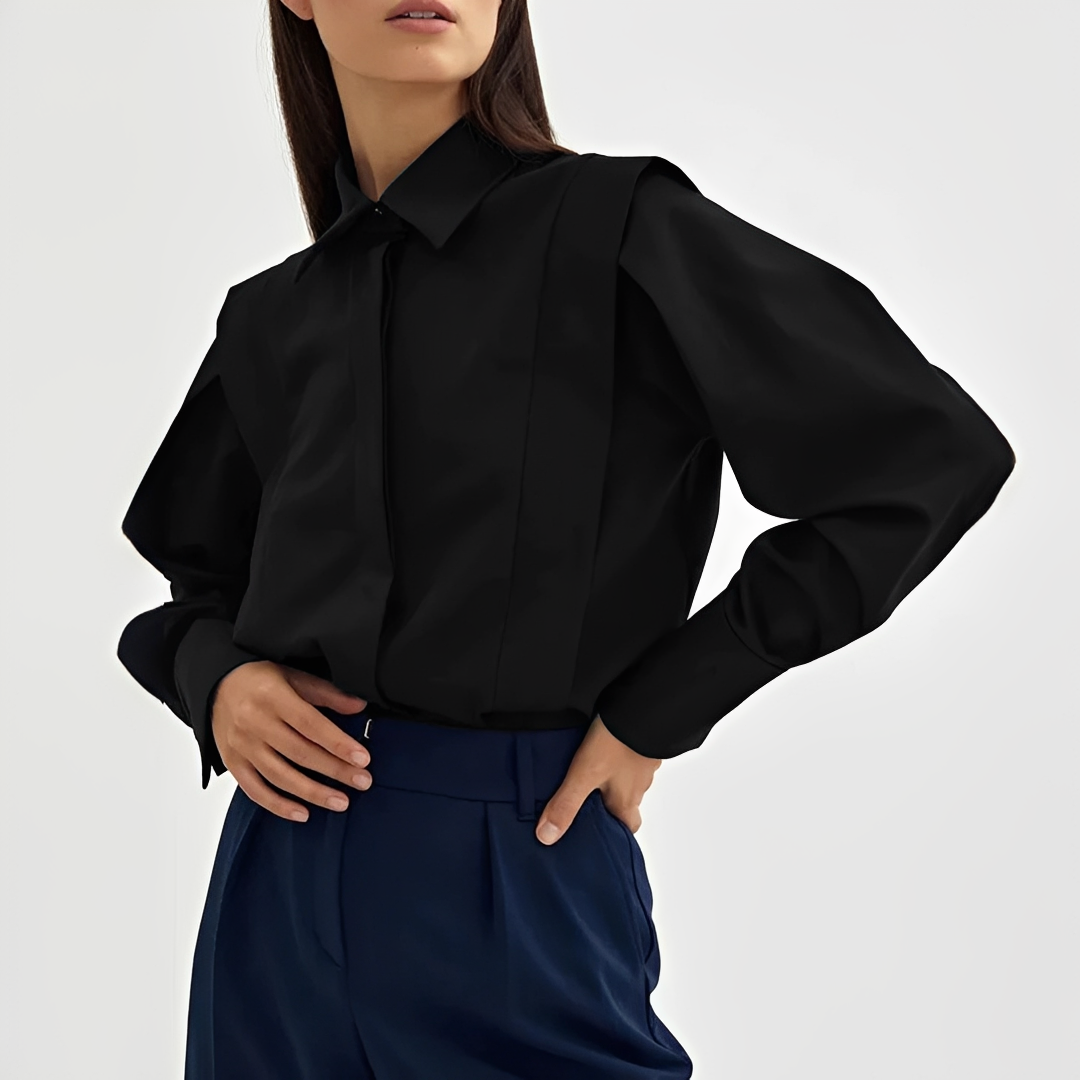 Cecile - Fashionable oversized shirt