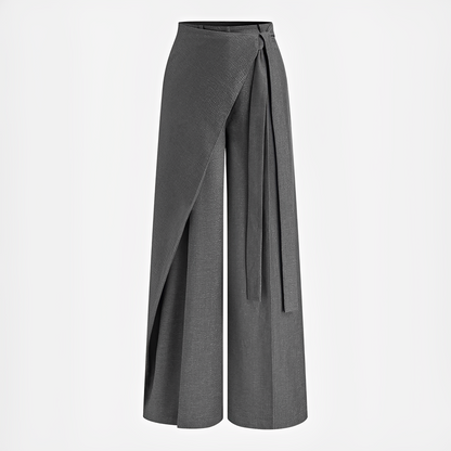 Leilani - Asymmetrical wide-leg trousers