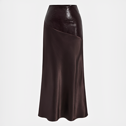 Viviana - Elegant Glossy Skirt