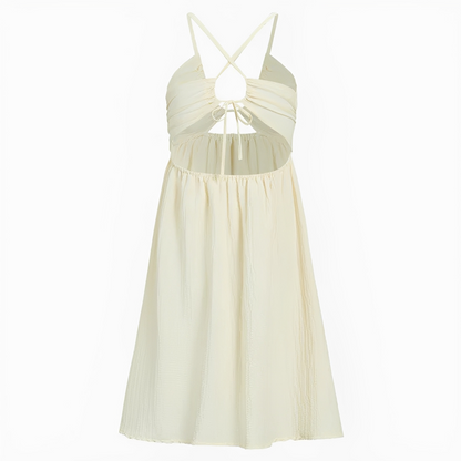 Edna - Chic Halter Midi Dress
