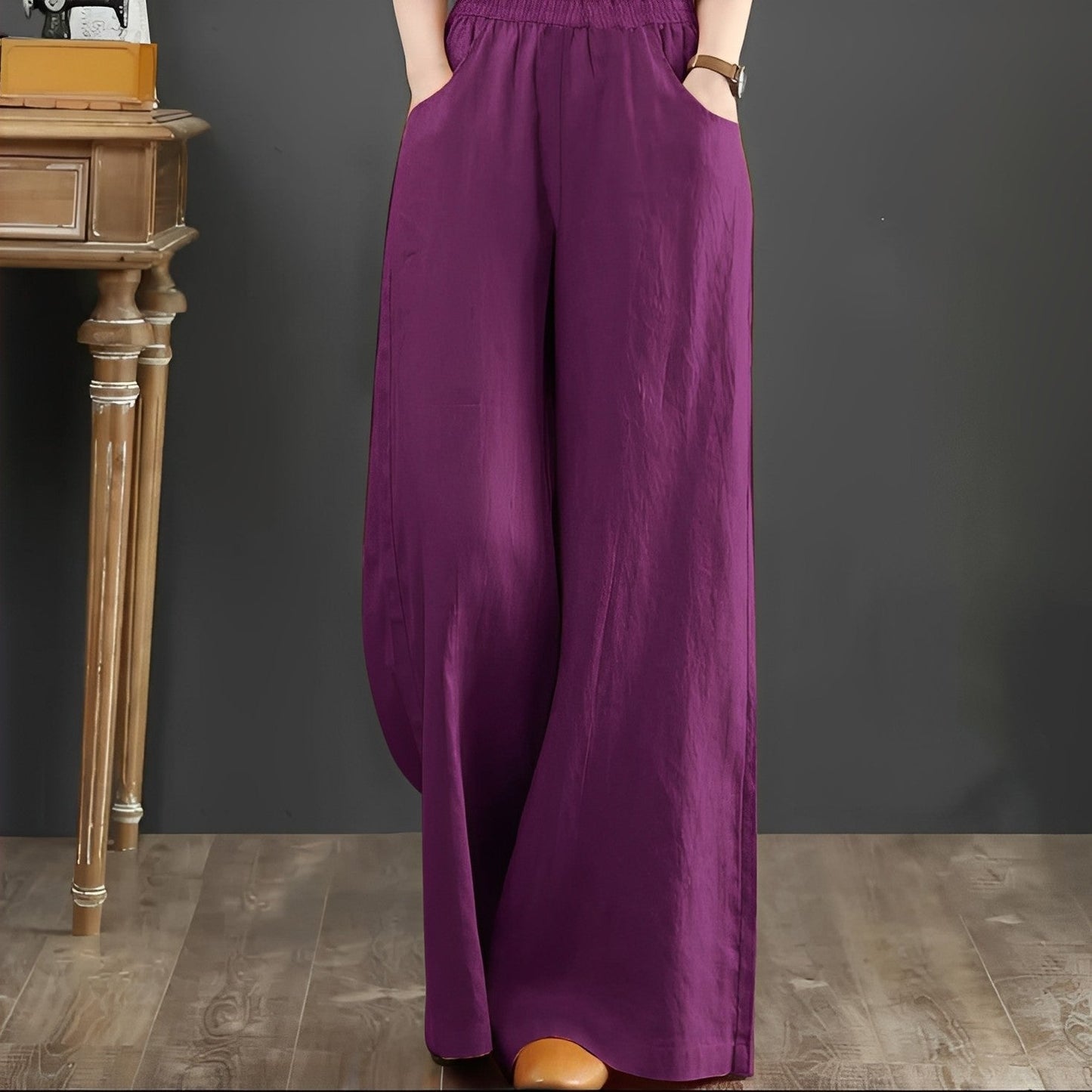 Dorothy - Women's comfortable wide-leg pants