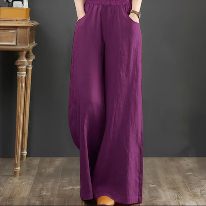 Dorothy - Women's comfortable wide-leg pants