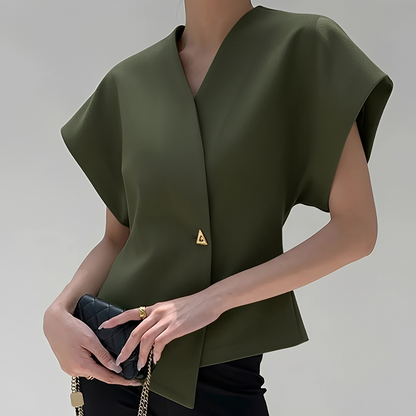 Ariella - Fashionable V-neck top