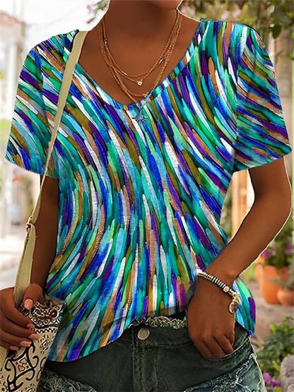 Alice - Chic Printed Shirt
