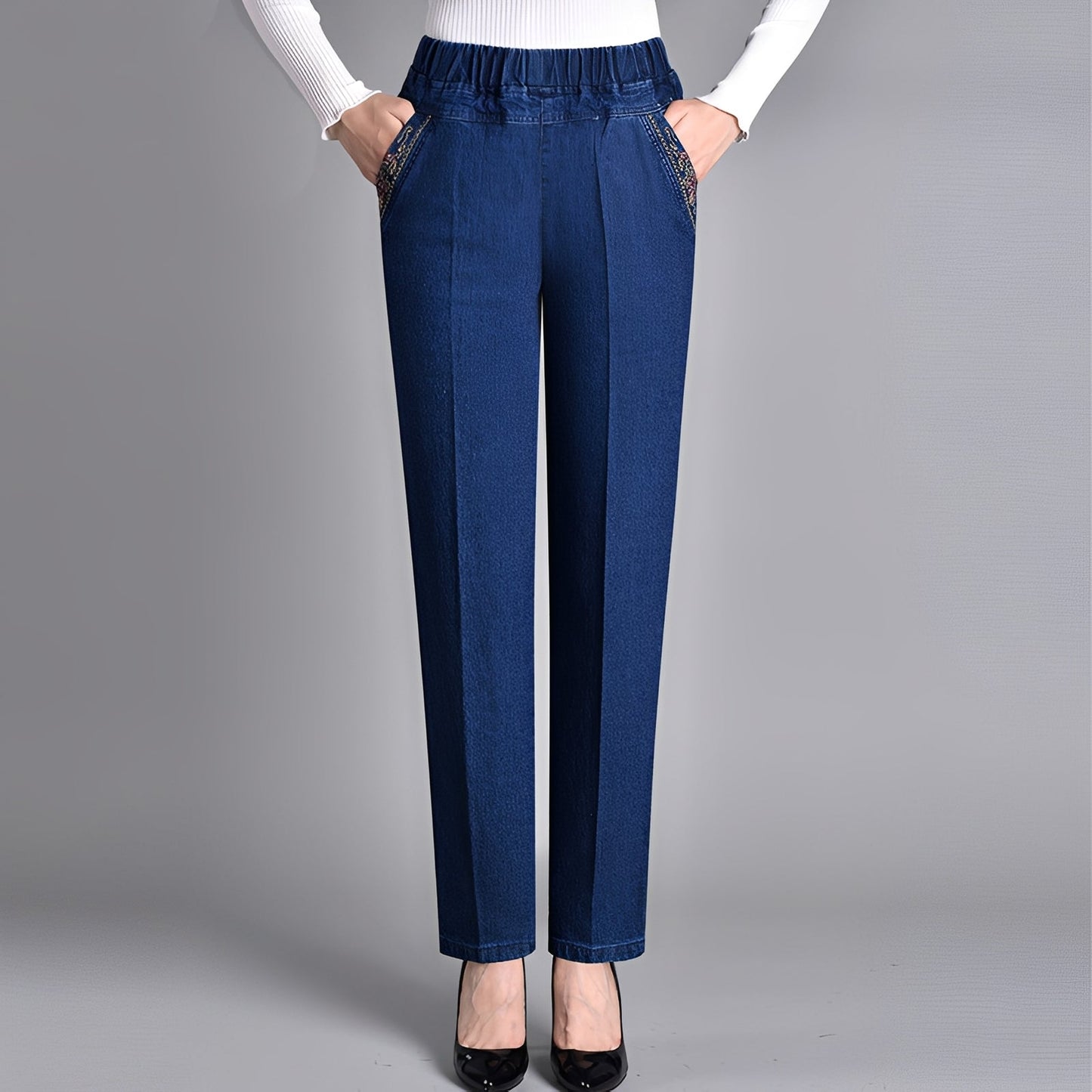 Daniella - Stylish Pants with Stretchy Waistband