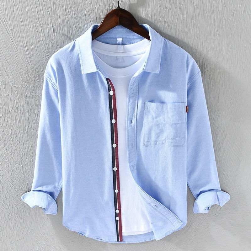 Oskar - Fashionable Long-Sleeve Shirt