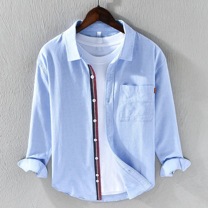 Oskar - Fashionable Long-Sleeve Shirt