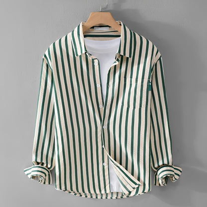 Marvin - Stylish Striped Long Sleeve Shirt