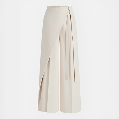 Leilani - Asymmetrical wide-leg trousers