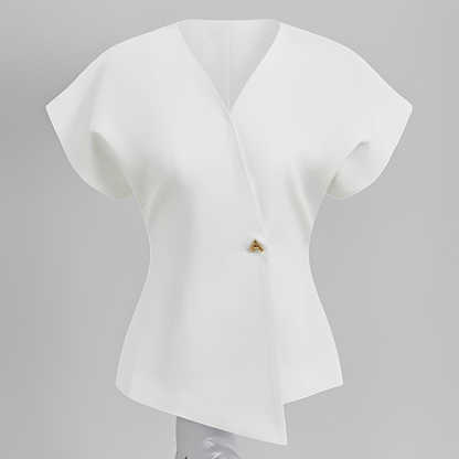 Ariella - Fashionable V-neck top
