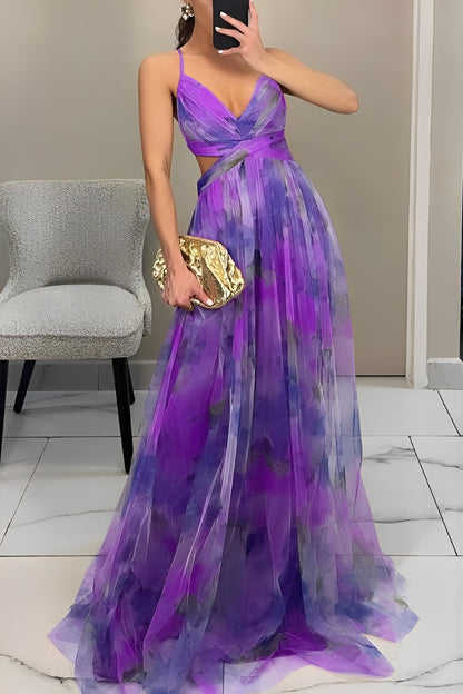 Davina - Stylish A-Line Long Dress