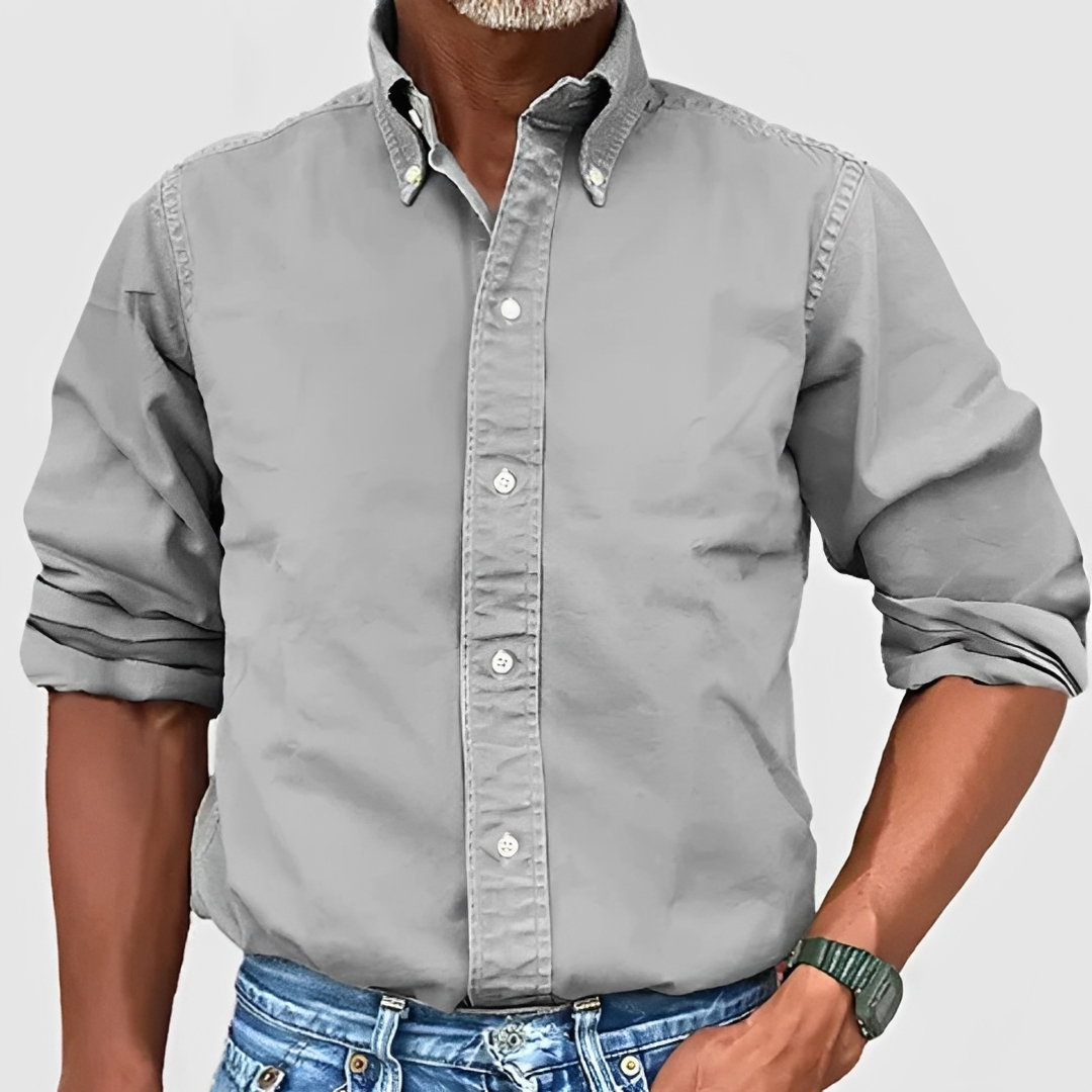 Edmond - Men's classic long-sleeve shirt