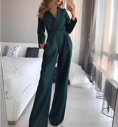 Emilie - Chic Long Sleeve Jumpsuit