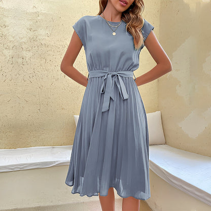 Aimee - Stylish Pleated Dress