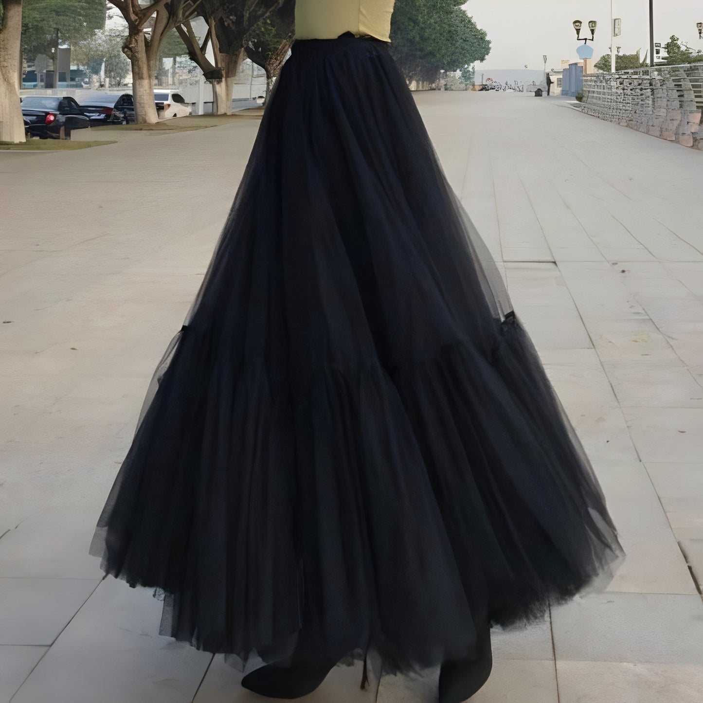 Madeline - Women’s Stylish Ruffle Skirt