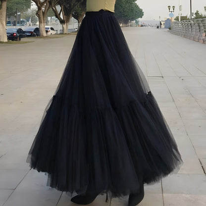 Madeline - Women’s Stylish Ruffle Skirt